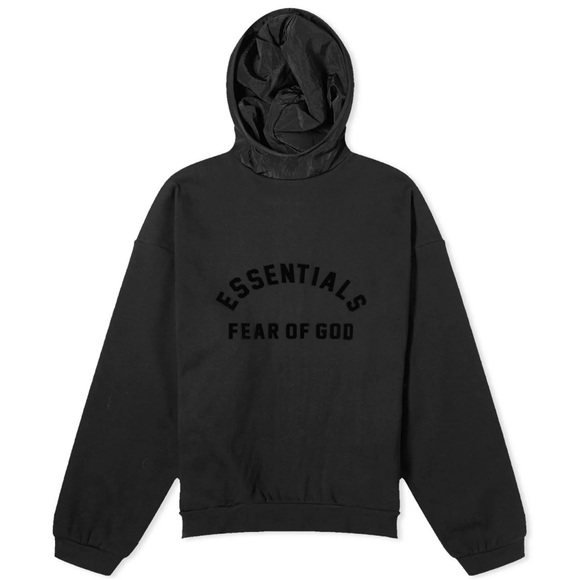 core fleecesilhouette. mock necklineside seam pocketsribknit cuffswaist hem.